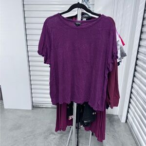 Torrid | Crop Top in Burgundy | size 3